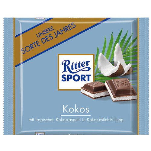 Ritter Sport Kokos 5 x 100g von Ritter Sport