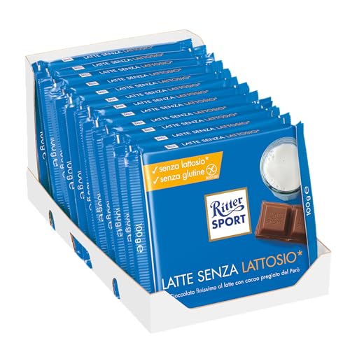 Ritter Sport Laktosefrei Vollmilch Schokolade 12 Tafeln von Ritter Sport