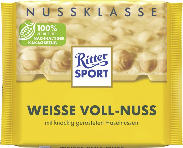 Ritter Sport Nussklasse Weiße Voll-Nuss von Ritter Sport