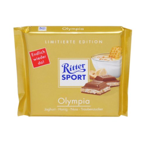 Ritter Sport Olympia Limited Edition - 5 x 100 g von Ritter Sport