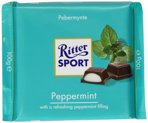 Ritter Sport Peppermint 100 g (Pack of 5) von Ritter Sport