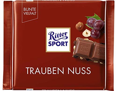 Ritter Sport Trauben Nuss, 12 x 100 g von Ritter Sport