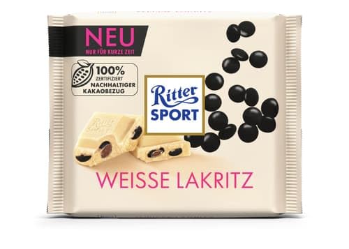 Ritter Sport Weisse Lakritz (0.1 kg) von Ritter Sport