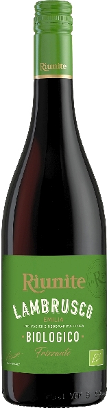 Riunite Lambrusco Rosso Bio Jg. Cuvee aus 85 Proz. Organic Lambrusco, 15 Proz. Organic Ancelotta