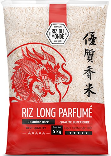 Riz du Monde Riz Long Blanc Duftender Drache 5 kg von Riz du Monde