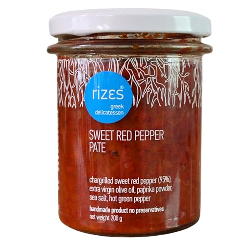 Rizes Greek Delicatessen Süße Rote Paprika Paste, 200 g von Rizes Greek Delicatessen