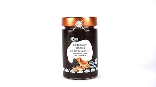 Johannisbrot Aufstrich mit Erdnussbutter 230ml 08/2026 von Rizes