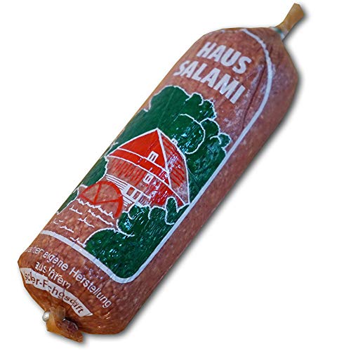 Haussalami - Hausmacher Salami - Fleischerei Robert Kriewitz | 350g von Robert Kriewitz