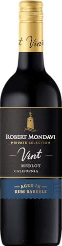 Robert Mondavi 2018 Merlot Private Selection Rum Barrel Aged 0.75 Liter von Robert Mondavi