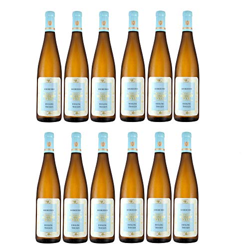 Robert Weil Kiedricher Riesling trocken VDP Ortswein Weißwein Wein trocken Deutschland (12 Flasche) von Weingut Robert Weil