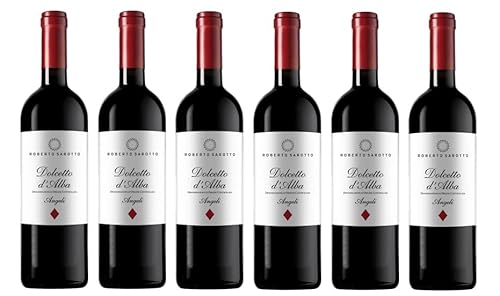 6x 0,75l - 2021er - Roberto Sarotto - Angeli - Dolcetto d'Alba D.O.P. - Piemonte - Italien - Rotwein trocken von Roberto Sarotto