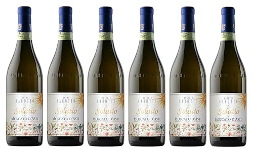 6x 0,75l - 2023er - Roberto Sarotto - Solatio - Moscato d'Asti D.O.C.G. - Piemonte - Italien - Weißwein süß von Roberto Sarotto