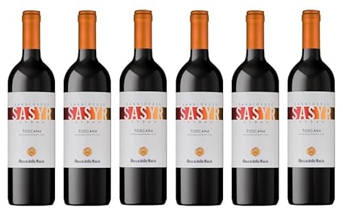 6x 0,75l - 2022er - Rocca delle Macìe - Sasyr - Toscana I.G.P. - Italien - Rotwein trocken von Rocca delle Macìe