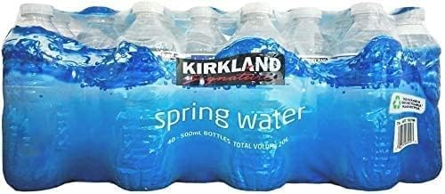 Bulk Kirkland Spring Stillwasser in Flaschen 500 ml – 20 Flaschen Wasser Multipack, Süßwasser für bessere Gesundheit, hygienisch und gesund | Bulk Wasserflaschen (20 Stück) von RockBerry