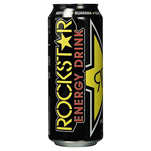 24 Dosen Rockstar Energy Drink Orginal a 0,5L inc. 6€ EINWEG Pfand DPG von Rockstar