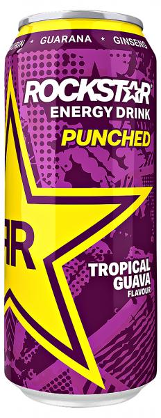 Rockstar Energy Drink Punched + Tropical Guava (Einweg) von Rockstar