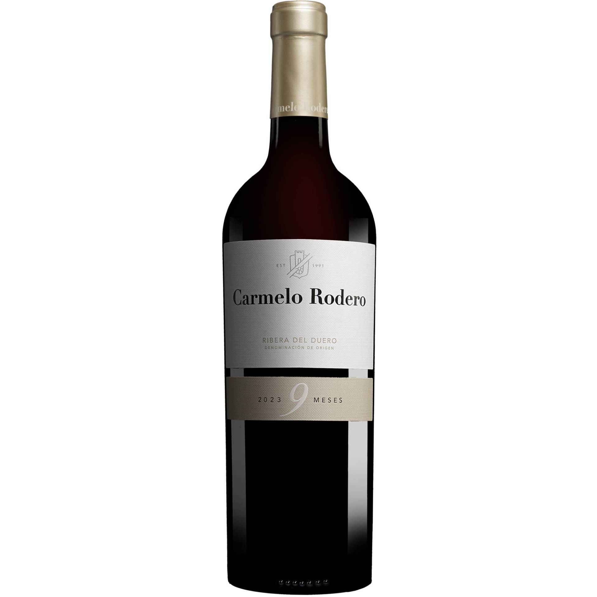 Carmelo Rodero »9 meses en barrica« 2023  0.75L 15% Vol. Rotwein Trocken aus Spanien von Rodero