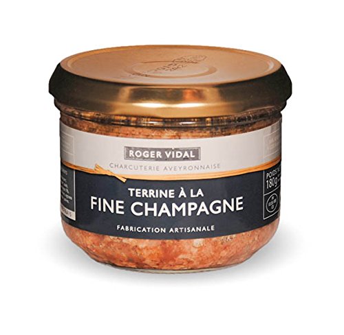 Roger Vidal - Pastete mit feinem Champagner (Terrine à la fine Champagner) 180 g von Roger Vidal