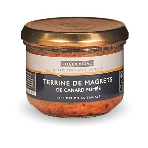 Roger Vidal - Pastete mit geräucherter Entenbrust (Terrine de Magrets de Canard fumés) 180 g von Roger Vidal