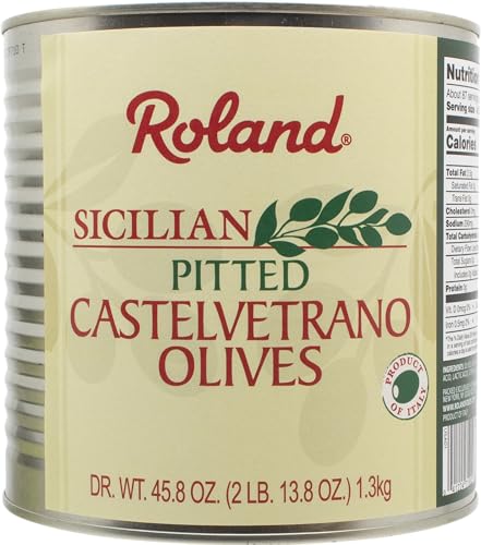 Roland Sicilian Castelvetrano Olives, Pitted,45.9 Ounce von Roland