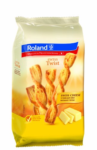 Roland Swiss Twist Schweizer Käse 100 g, 12er Pack (12 x 100 g) von Roland