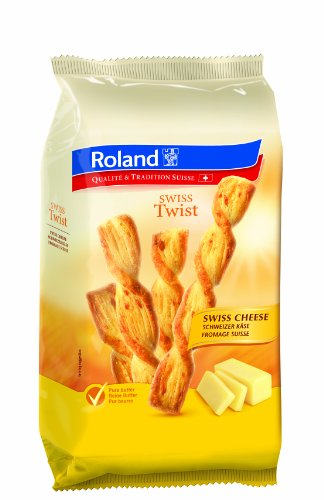 Roland Swiss Twist Schweizer Käse 100 g, 4er Pack (4 x 100 g) von Roland