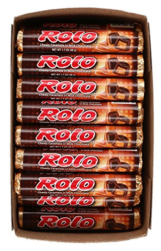 Rolos Chewy Caramels, 1.7 oz rolls, 36 count von Rolo