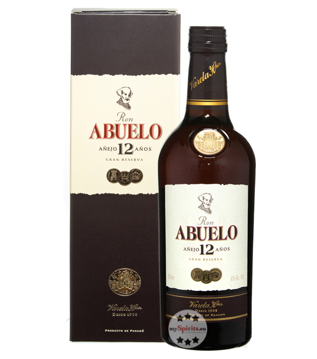 Ron Abuelo 12 Años Panama Rum (40 % Vol., 0,7 Liter) von Ron Abuelo