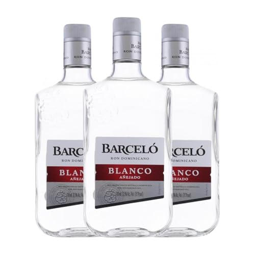 Rum Barceló Blanco 70 cl (Karton mit 3 Flaschen von 70 cl) von Ron Barceló & Co