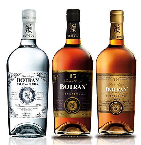 Ron Botran Genießer Set - 3 Sorten Rum aus Guatemala von Botran