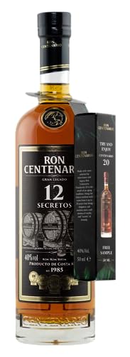 Centenario Rum 12 Secretos + MINI 20er 40%-700ml von Ron Centenario