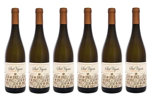 6x 0,75l - 2022er - Ronco del Gelso - Siet Vignis - Chardonnay - Friuli Isonzo Rive Alte D.O.P. - Italien - Weißwein trocken von Ronco del Gelso