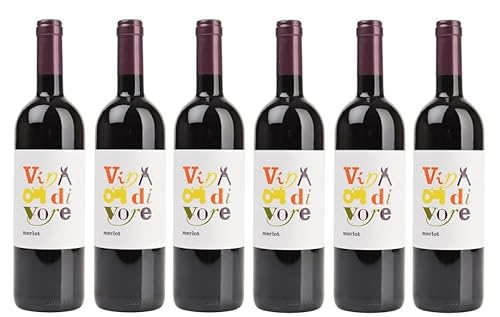 6x 0,75l - 2022er - Ronco del Gelso - Vin di Vore - Merlot - Venezia Giulia I.G.P. - Italien - Rotwein trocken von Ronco del Gelso