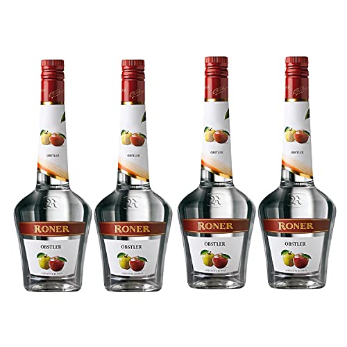 Roner Obstler Apfelschnaps Italien I Versanel Paket (4 x 1 L) von Roner Brennerei