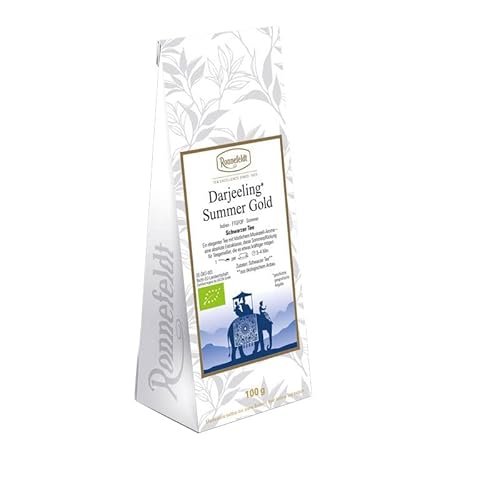 Ronnefeldt - Darjeeling** Summer Gold - Bio - Schwarzer Tee aus Darjeeling - 100g von Ronnefeldt