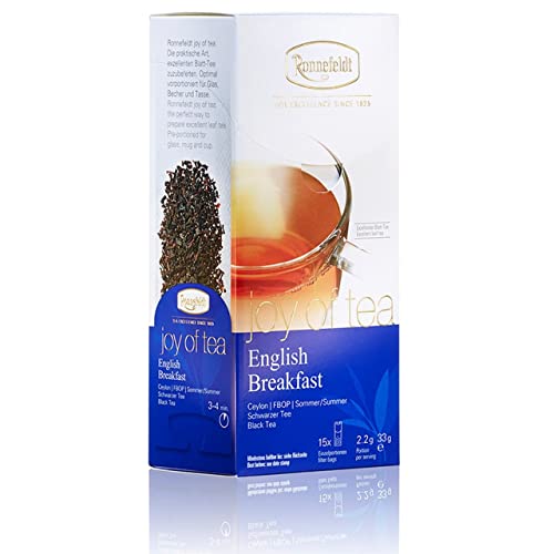 Ronnefeldt English Breakfast 'Joy of Tea' - Schwarztee, 15 Teebeutel, 33 g, Menge:2 Stück von Ronnefeldt