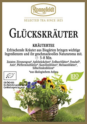 Ronnefeldt - Glückskräuter - Bio - Kräutertee - 500g von Ronnefeldt