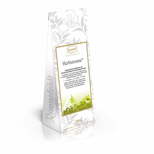 Ronnefeldt - Herbstsonne - Aromatisierter Kräutertee mit Gewürzmischung und Zitronengeschmack - 100g, Menge:1 Stück von Ronnefeldt