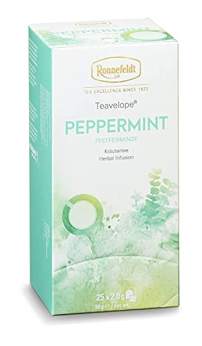 Ronnefeldt Teavelope "Peppermint" - Kräutertee, 25 Teebeutel, 50 g von Ronnefeldt