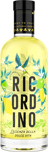 RICORDINO | Aperitif mit Zitrone, Limette, Rosmarin & Basilikum | Botanical Spirit | vegan&glutenfrei | Root to Fruit | 20% Vol. | 500 ml von ROOT TO FRUIT