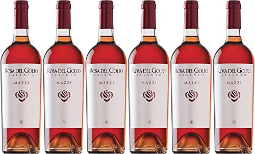 6x Rosato del Salento Vigna Mazzi 2015 - Rosa Del Golfo - Cantine Salento, Puglia - Rosé von Rosa Del Golfo - Cantine Salento