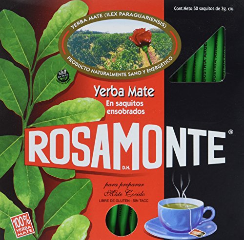 Rosamonte Mate Tee Teebeutel, 1er Pack (1 x 150 g) von Rosamonte