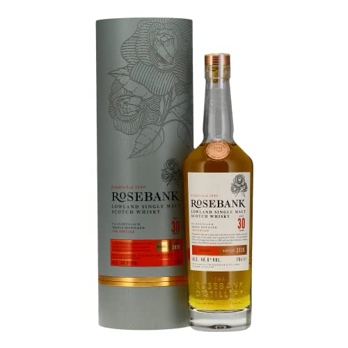 Rosebank 30 Years Old Lowland Single Malt RELEASE I 48,6% Vol. 0,7l in Geschenkbox von Hatov