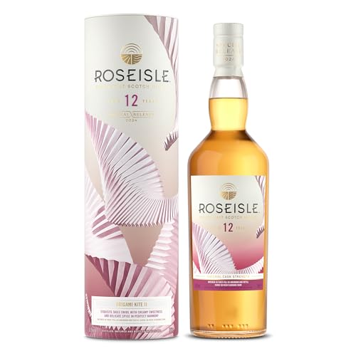 Roseisle Origami Kite II, Special Release 2024, Single Malt Scotch Whisky, Roseisle 12 Jahre, 55,6 Prozent vol, 700 ml von Roseisle