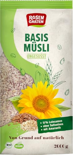 Basis-Müsli ungesüßt 18 x 2000 gr von Rosengarten