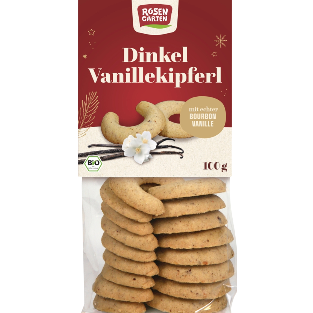 Dinkel-Vanille-Kipferl von Rosengarten