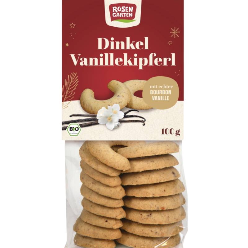 Dinkel-Vanille-Kipferl von Rosengarten