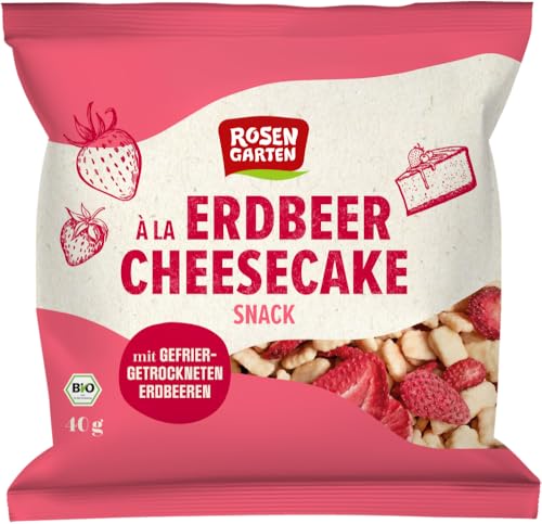 Erdbeer Cheesecake Snack 12 x 40 gr von Rosengarten