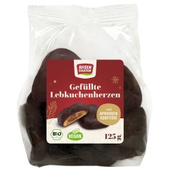 Gefüllte Lebkuchenherzen von Rosengarten