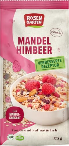 Mandel-Himbeer-Müsli von Rosengarten